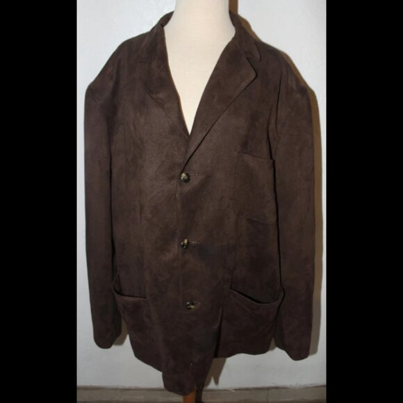 PENDLETON Men's Size XXL Polyester Brown Blazer Jacket RN 29685 Multi Pocket. - Picture 1 of 10